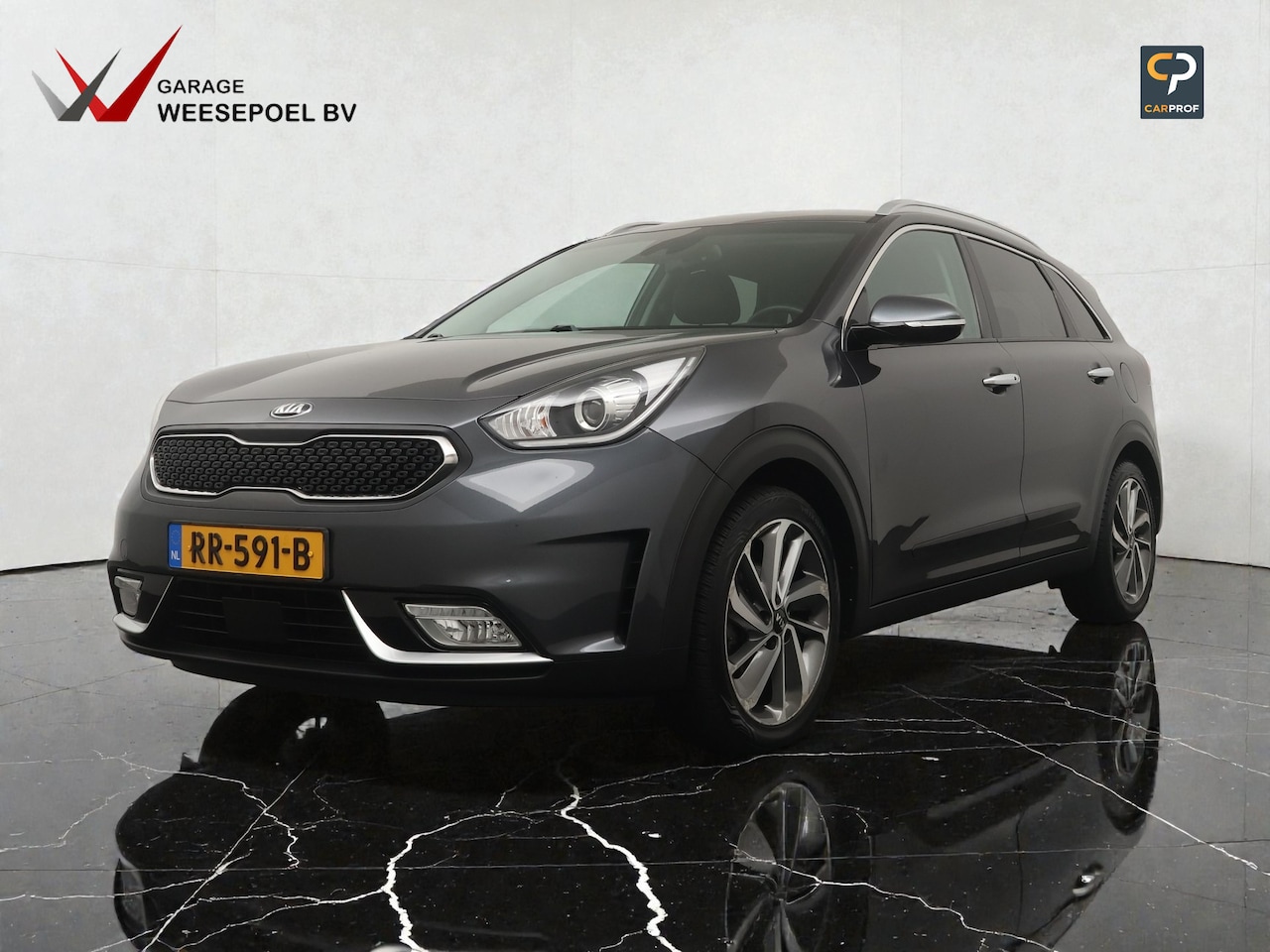Kia Niro - 1.6 GDi Hybrid ExecutiveLine - Lederen bekleding - Stoel- en stuurverwarming - Navigatie - - AutoWereld.nl