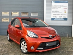 Toyota Aygo - 1.0 VVT-i Dynamic Orange 2012 AUTOMAAT|NAP|1ste Eig.|Airco|