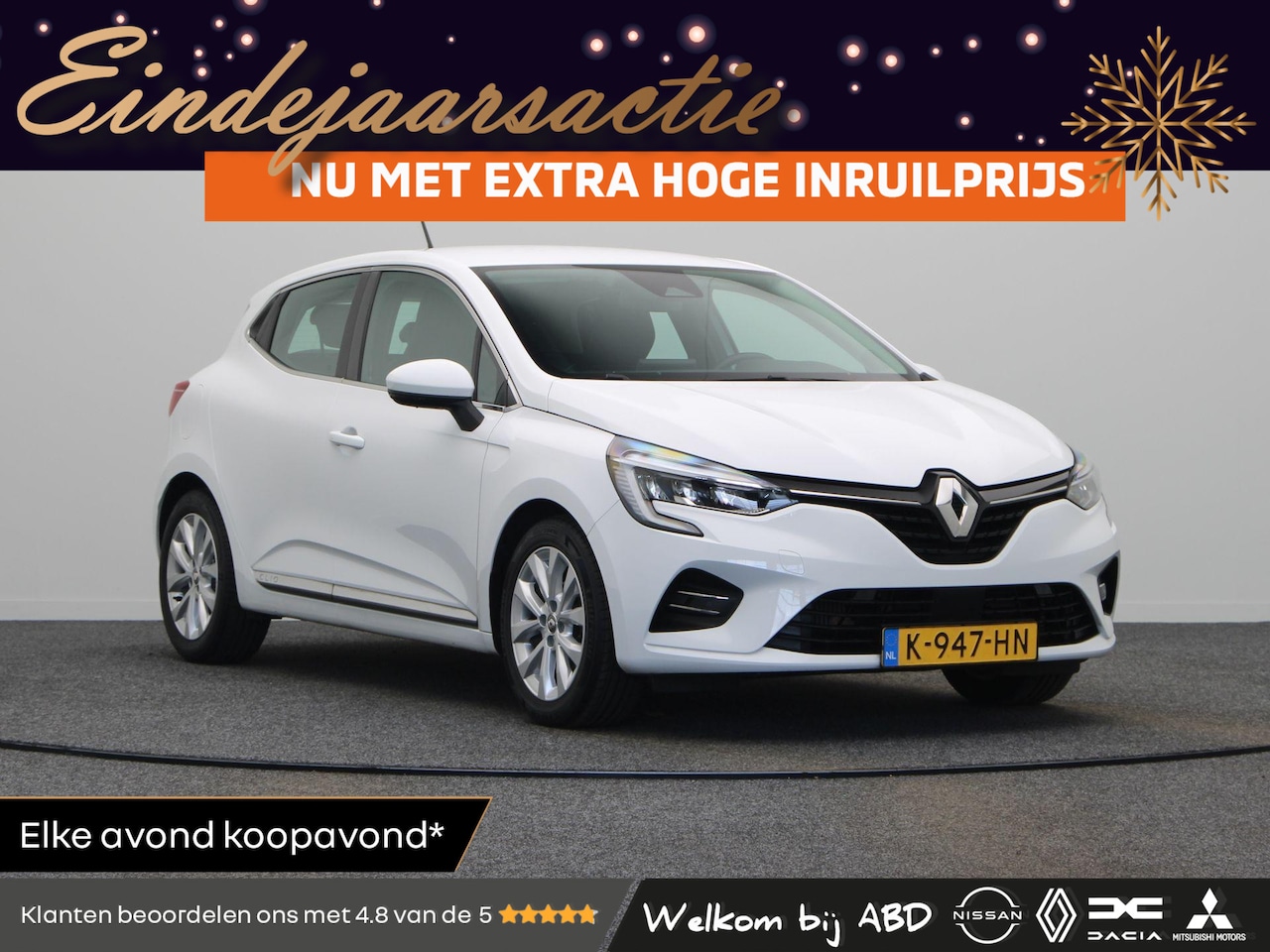 Renault Clio - 1.0 TCe Bi-Fuel Intens | Parkeersensoren achter | Navigatie | Climate control | Cruise con - AutoWereld.nl