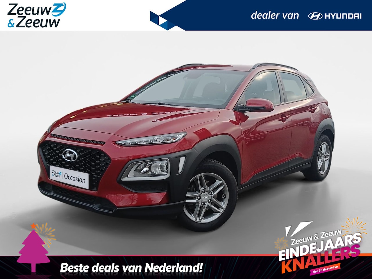 Hyundai Kona - 1.0 T-GDI Comfort Parkeersensoren | Parkeercamera | Cruise control - AutoWereld.nl