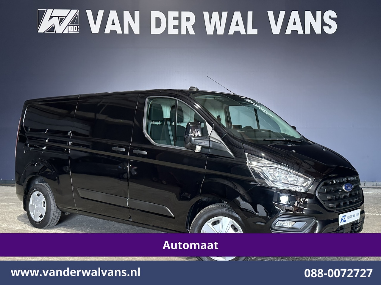 Ford Transit Custom - 2.0 TDCI 131pk Automaat L2H1 Euro6 Airco | Apple Carplay | LED | Cruisecontrol Android Aut - AutoWereld.nl
