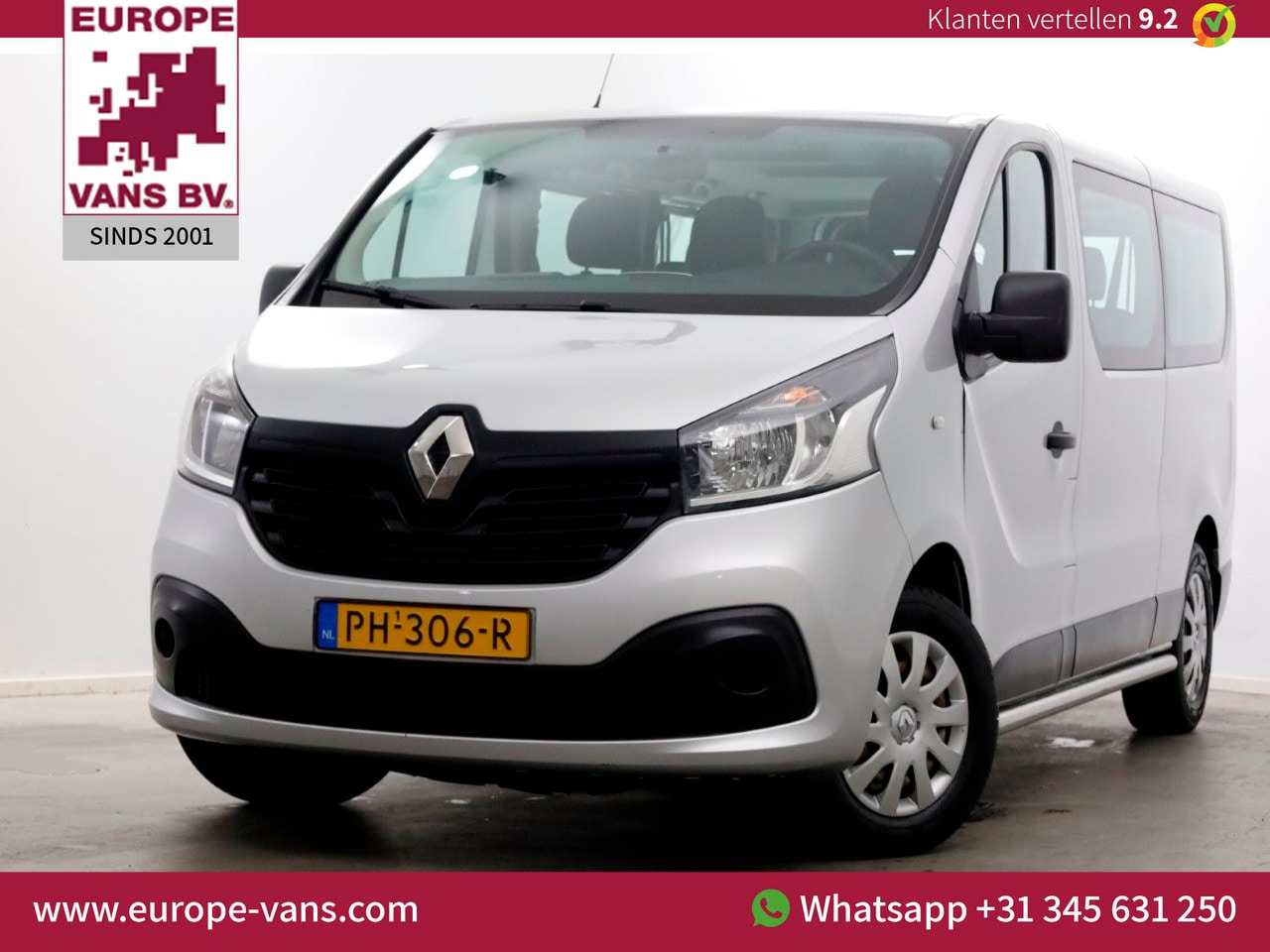Renault Trafic Passenger - 1.6 dCi E6 L2H1 Personenbus Incl BTW/BPM 07-2017 - AutoWereld.nl