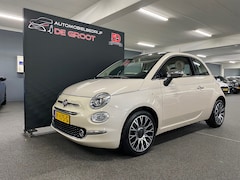 Fiat 500 - 0.9 TwinAir Turbo Collezione/ Eerste eigenaar/ Nederlandse auto/ Pano/ LMV/ Beige kleur
