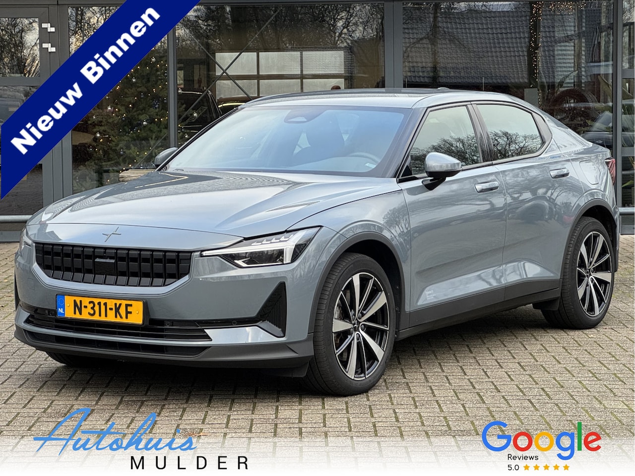 Polestar 2 - Standard Range Single Motor 63kWh Camera/LED/Clima/Adap.Cruise/Audio - AutoWereld.nl