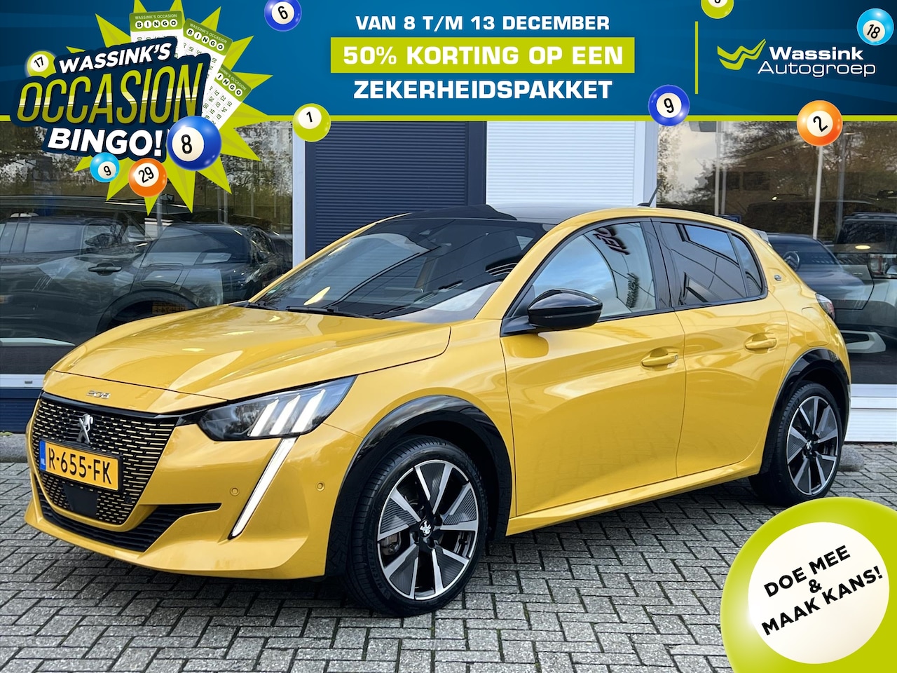 Peugeot e-208 - EV 50kWh 136pk GT | Navigatie | Cruise Control | Climate Control | Parkeercamera | Parkeer - AutoWereld.nl