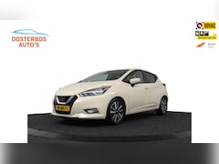 Nissan Micra - 1.0 IG-T 100pk Tekna-Camera/ECC/Stoelverw./Navi/DAB