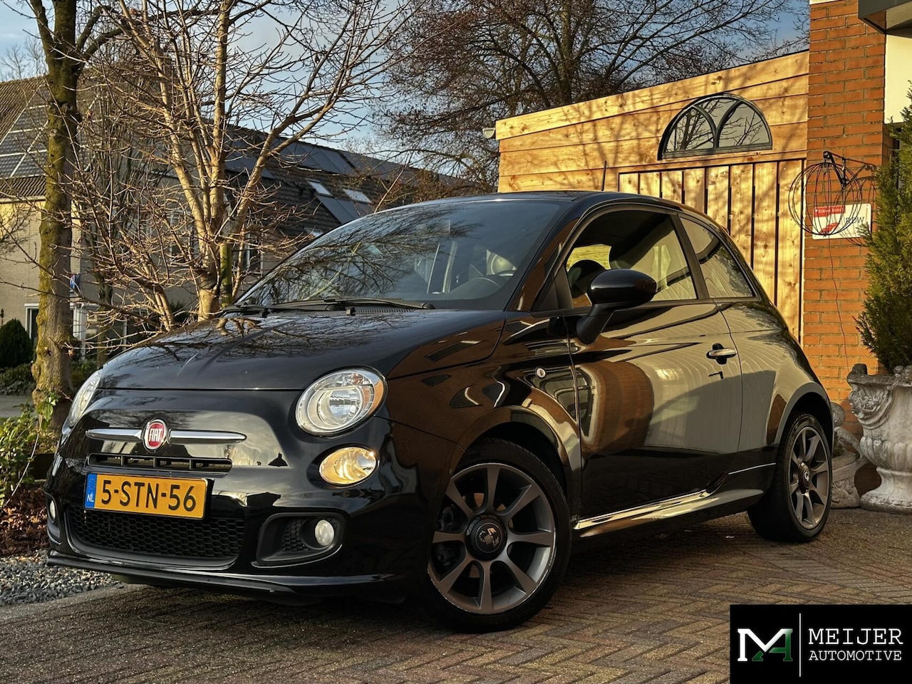 Fiat 500 Abarth - 0.9 TwinAir 500S|Abarth pak.|Leder/Alc.|NAP|Elektr. ramen|1e Eig. - AutoWereld.nl