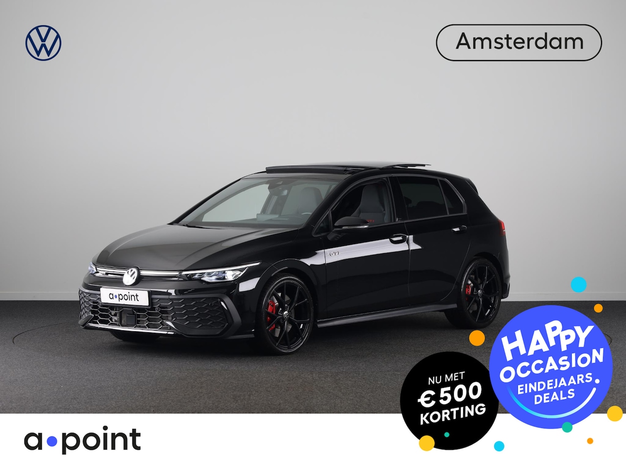 Volkswagen Golf - 2.0 TSI GTI 265PK DSG | Verlengde garantie | Panorama dak | Head up Display | Blackstyle | - AutoWereld.nl