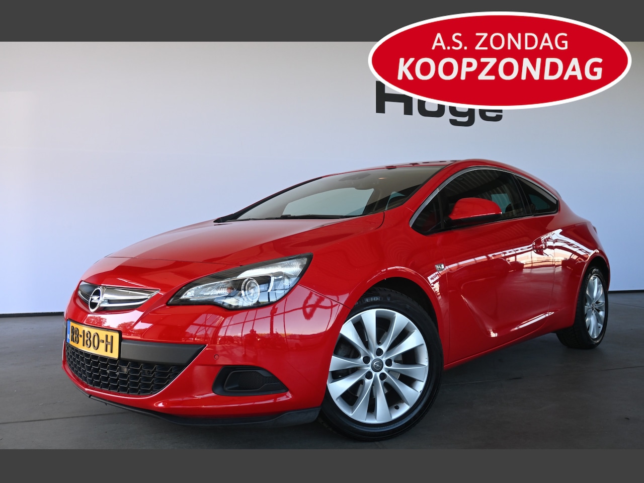 Opel Astra GTC - 1.4 Turbo Sport Clima Navigatie Stoelverwarming Goed Onderhouden! Inruil Mogeljik! - AutoWereld.nl