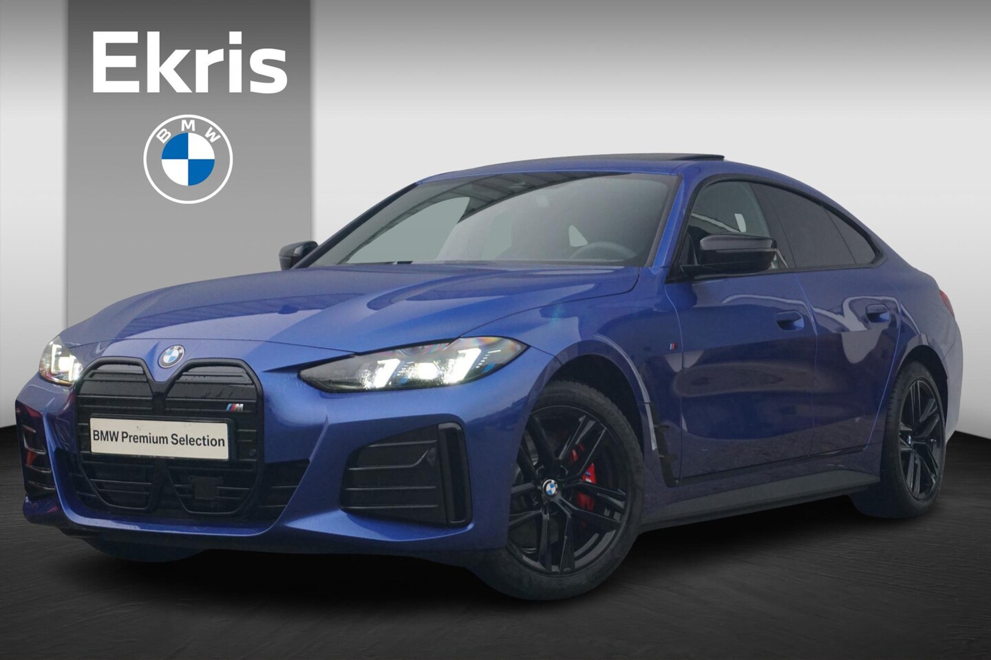 BMW i4 - eDrive40 M Sportpakket Pro Schuif-/kanteldak / Active Cruise Control / Verwarmde stoelen v - AutoWereld.nl