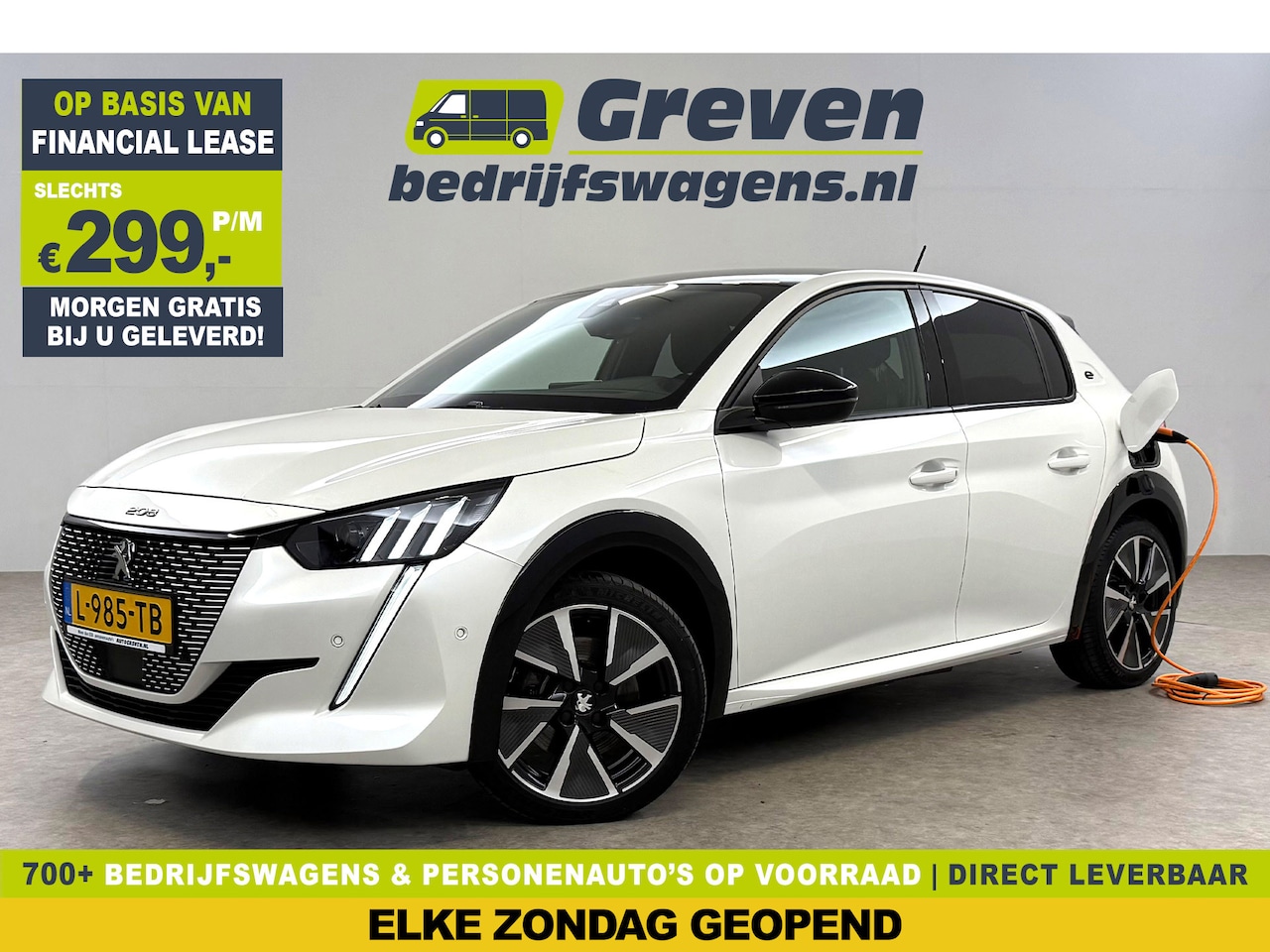Peugeot e-208 - EV GT Pack 50 kWh | SOH 94% | Snelladen | Camera | Virtual | Adap. Cruise | Sfeer | Carpla - AutoWereld.nl