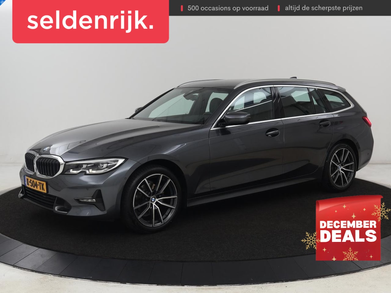 BMW 3-serie Touring - 318i High Executive | Sport Line | Leder | Stoelverwarming | Camera | Sportstoelen | Carpl - AutoWereld.nl