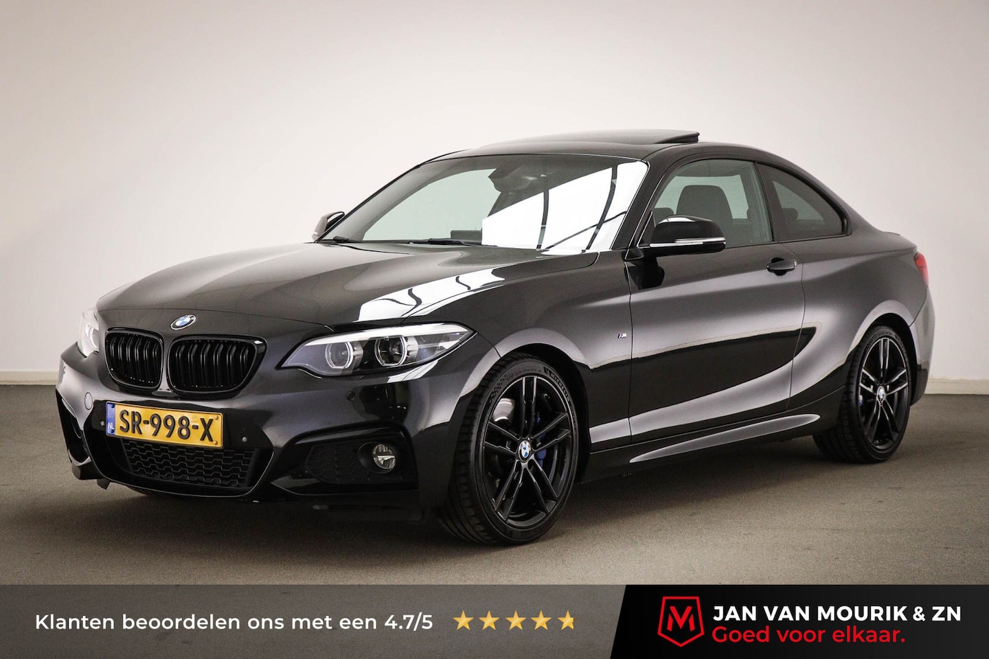 BMW 2-serie Coupé - 220i M-Sport High Executive | AUDIO MEDIA- PACK | DAB | SCHUIFDAK | 18" - AutoWereld.nl