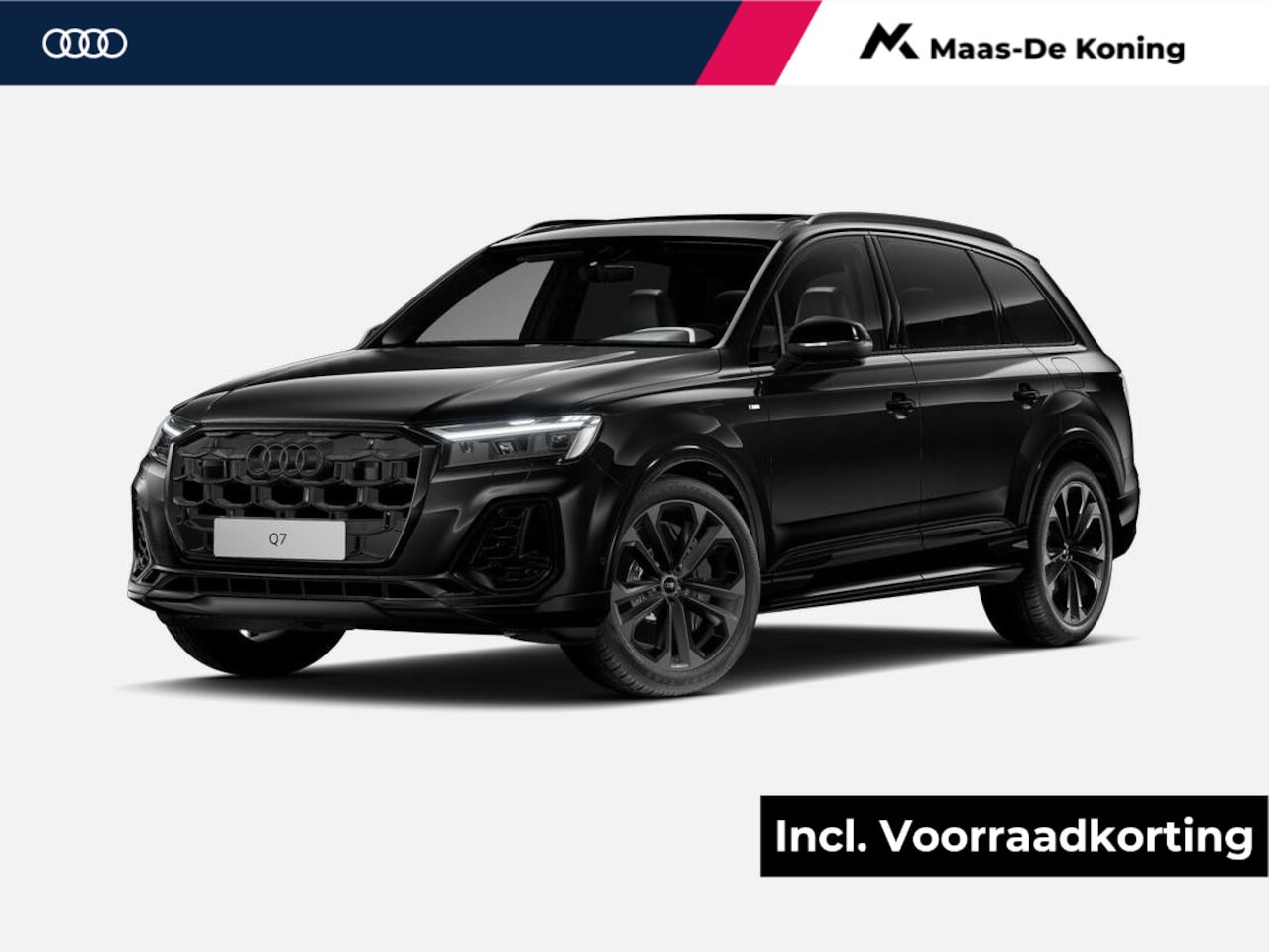 Audi Q7 - 55 TFSI e quattro Pro Line S 394 PK · 21" LM Velgen · B&O Premium 3D · Vierwielbesturing · - AutoWereld.nl