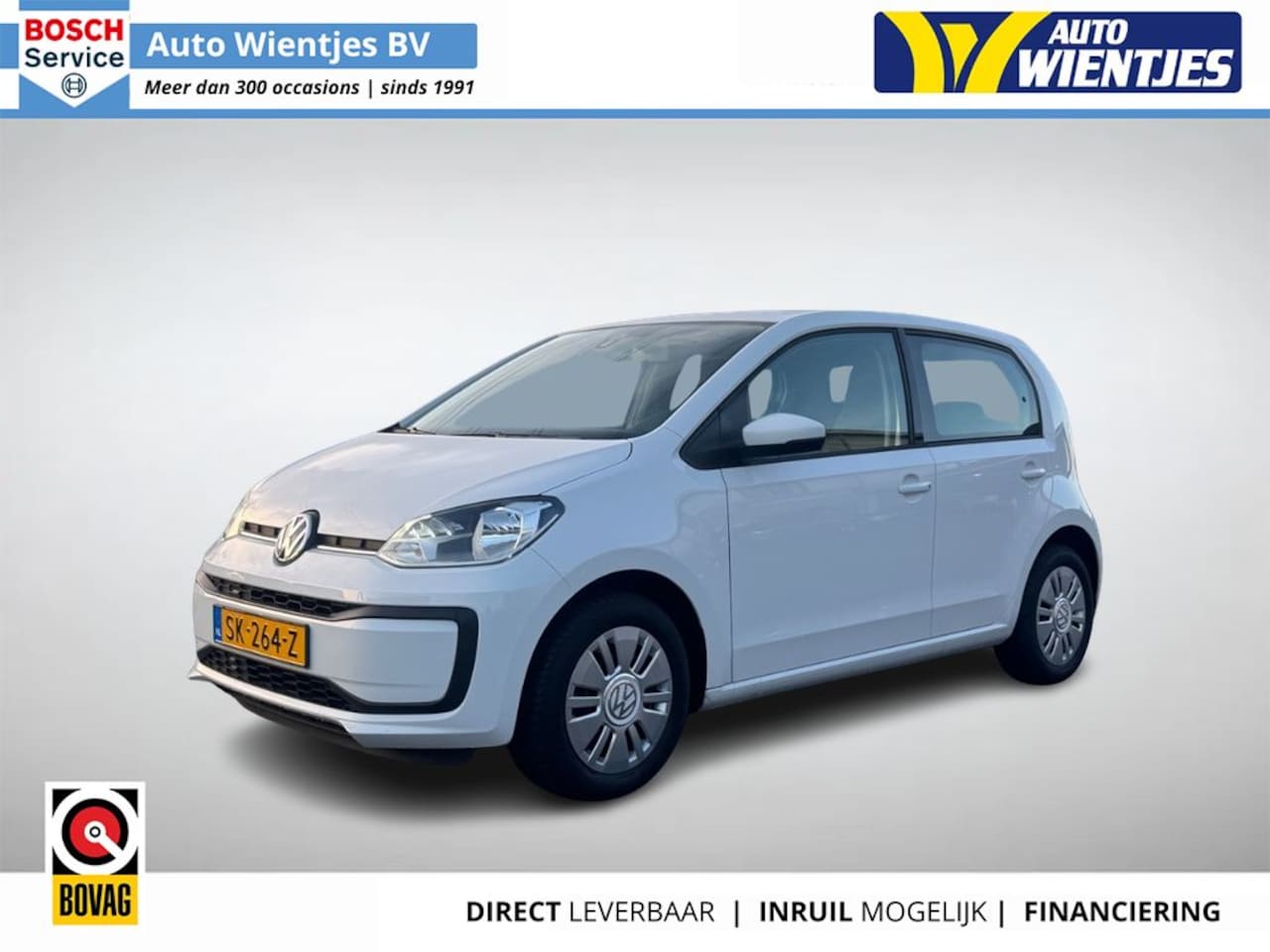 Volkswagen Up! - 1.0 Move up! | BlueM 5-Drs | Airco | Cruise - AutoWereld.nl