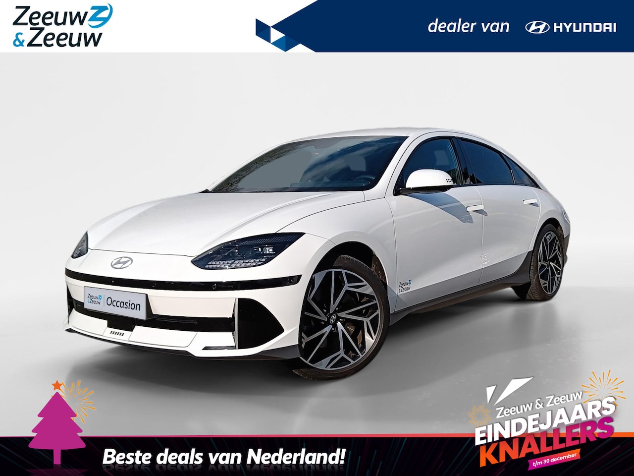 Hyundai IONIQ 6 - Lounge 77.4 kWh GEEN LEVERTIJD | SNEL RIJDEN! - AutoWereld.nl