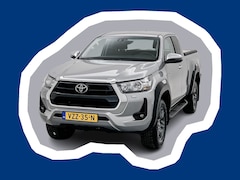 Toyota HiLux - 2.4 D-4D Xtra Cab Professional Toneau cover 4x4 3.5t trekhaak Navigatie Stoelverwarming