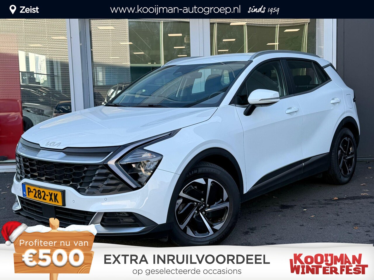 Kia Sportage - 1.6 T-GDi MHEV DynamicLine 17 inch velgen, origineel nederlandse auto! - AutoWereld.nl