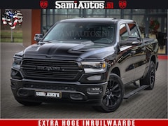 Dodge Ram 1500 - Black Sport | Hemi 5.7 V8 | Luchtvering | 360 Camera | Panorama Dak | 4x4 Crew Cab | Dubbe