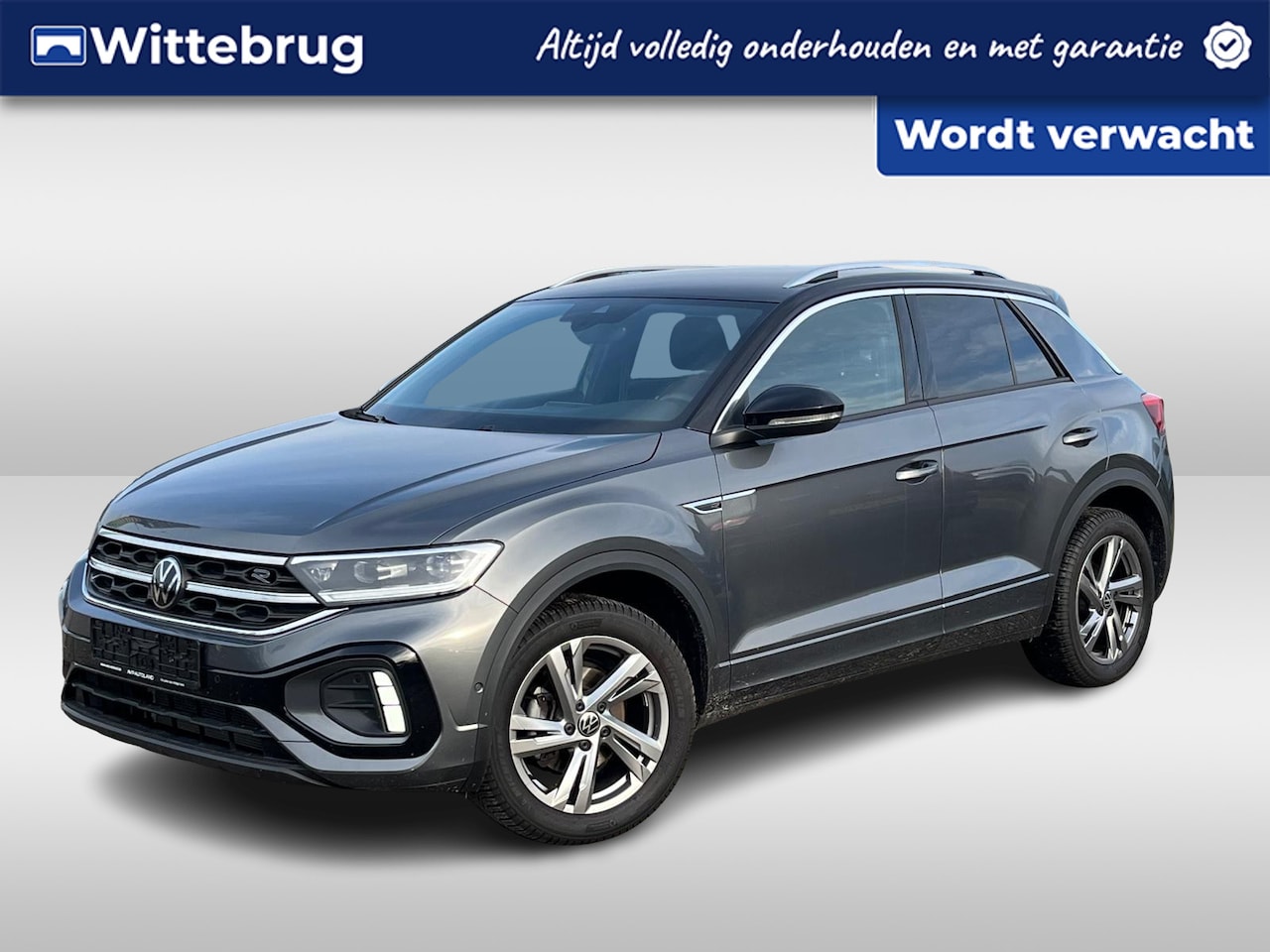 Volkswagen T-Roc - 1.0 TSI 110pk R-Line / 17'' LMV / Bekleding velours / Ergo-Active Stoel / LED / Navigatie - AutoWereld.nl