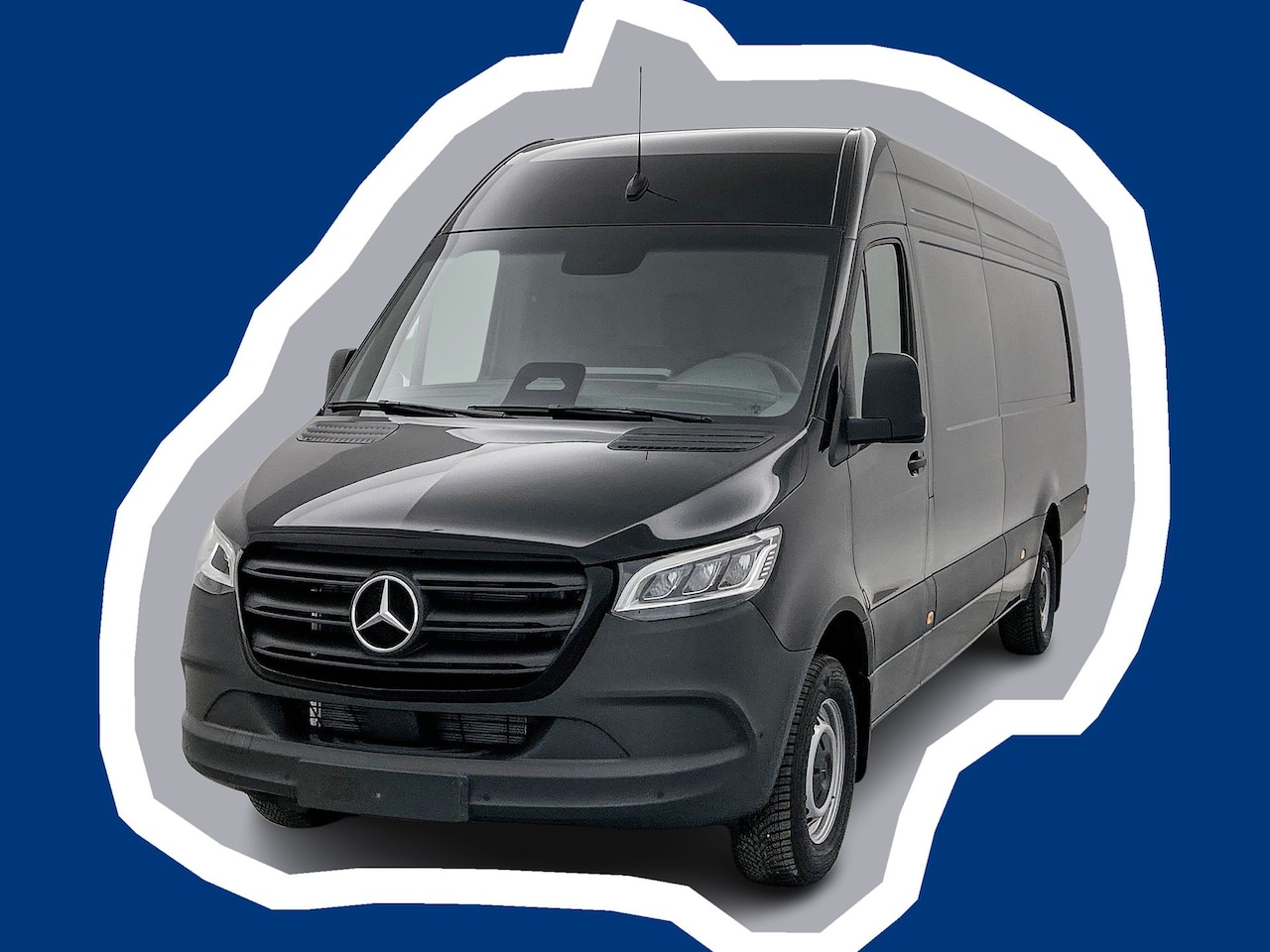 Mercedes-Benz Sprinter - 317 1.9 CDI L4H2 Pro 3.5t trekhaak Navigatie Betimmering Parkeerpakket Stoelverwarming - AutoWereld.nl
