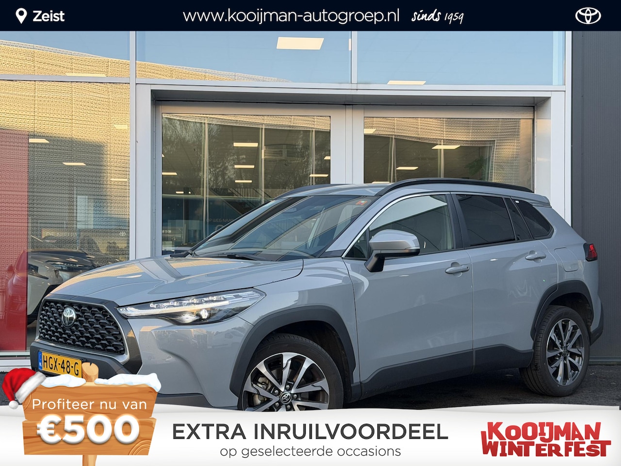 Toyota Corolla Cross - Hybrid 140 Style Dodehoekdetectie | Parkeersensoren rondom | 18 inch lichtmetalen velgen | - AutoWereld.nl