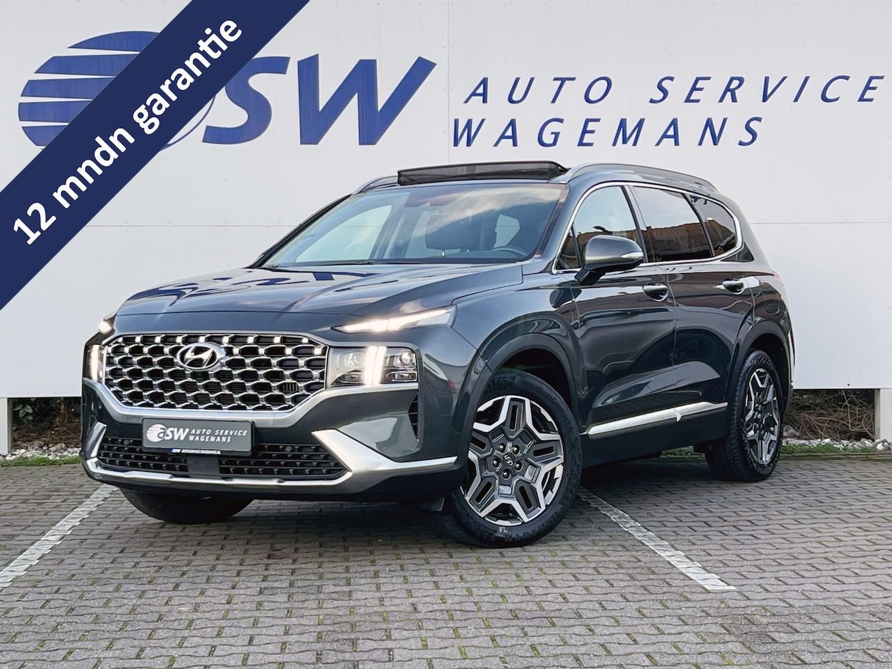 Hyundai Santa Fe - 1.6 T-GDI PHEV Premium Plus Sky | Trekhaak | Leder | Pano | Krell Audio - AutoWereld.nl