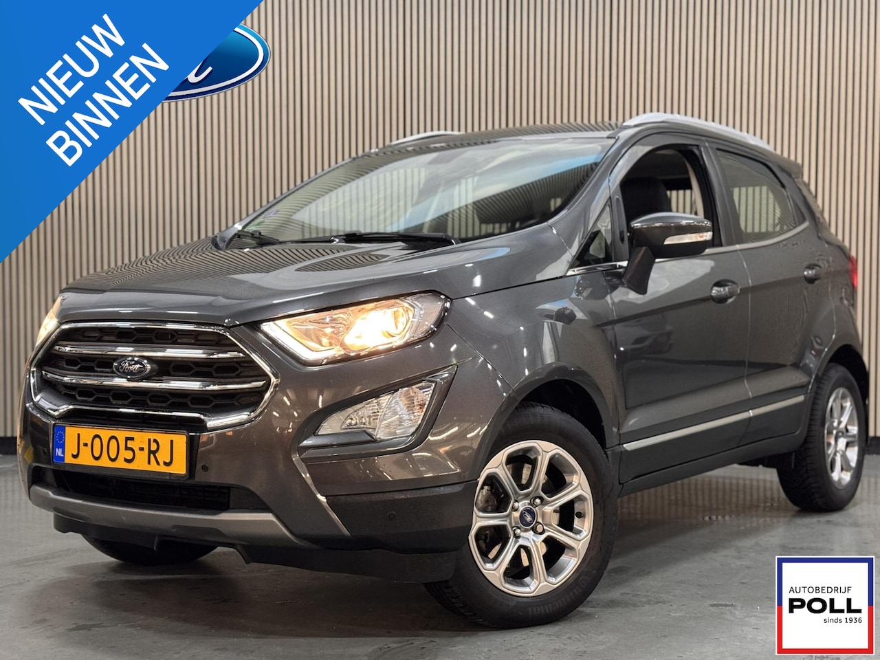 Ford EcoSport - 125pk Titanium Automaat Climat Cruise Winter Parking pack Radio CD Dealeronderhouden - AutoWereld.nl