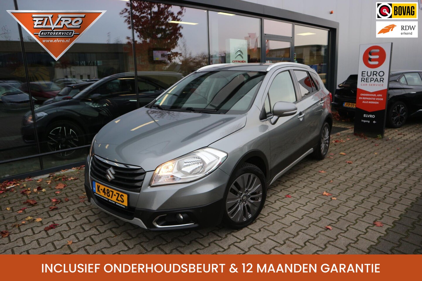 Suzuki SX4 S-Cross - 1.6 Exclusive AUTOMAAT CRUISE CLIMA PDC V+A KEYLESS STOELVERW TREKHAAK RIJKLAARPRIJS!! - AutoWereld.nl