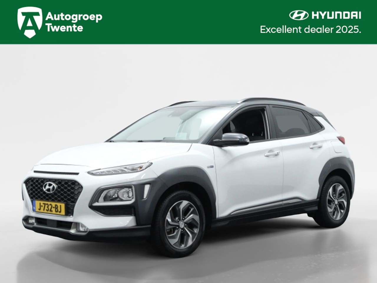 Hyundai Kona - 1.6 GDI HEV Fashion | Trekhaak | Navigatie | Camera | Head-up di - AutoWereld.nl