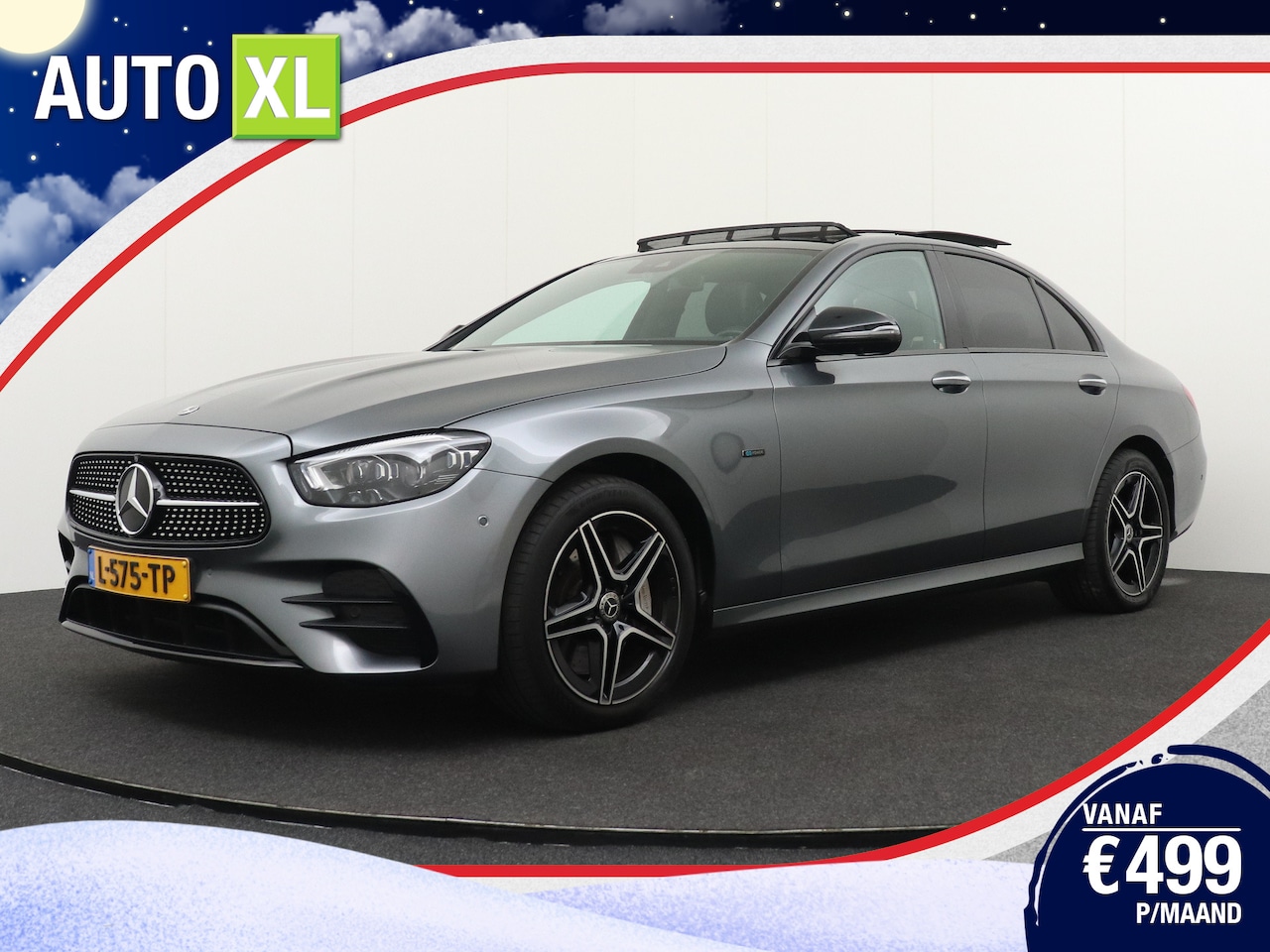 Mercedes-Benz E-klasse - 300e 334 PK AMG Night-Pakket Pano-dak Burmester - AutoWereld.nl