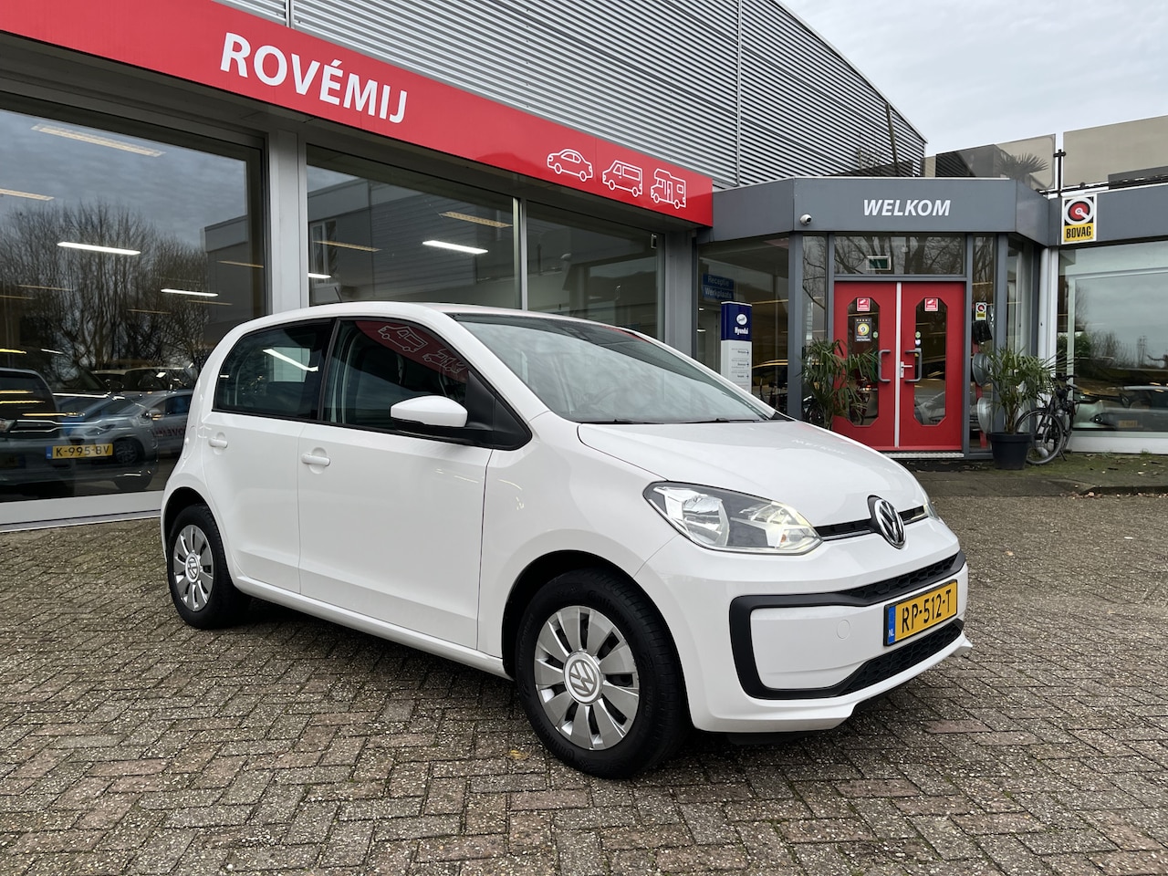 Volkswagen Up! - 1.0 BMT move up! Bluetooth, Airco, EL Ramen, Centrale deurvergrendeling. - AutoWereld.nl