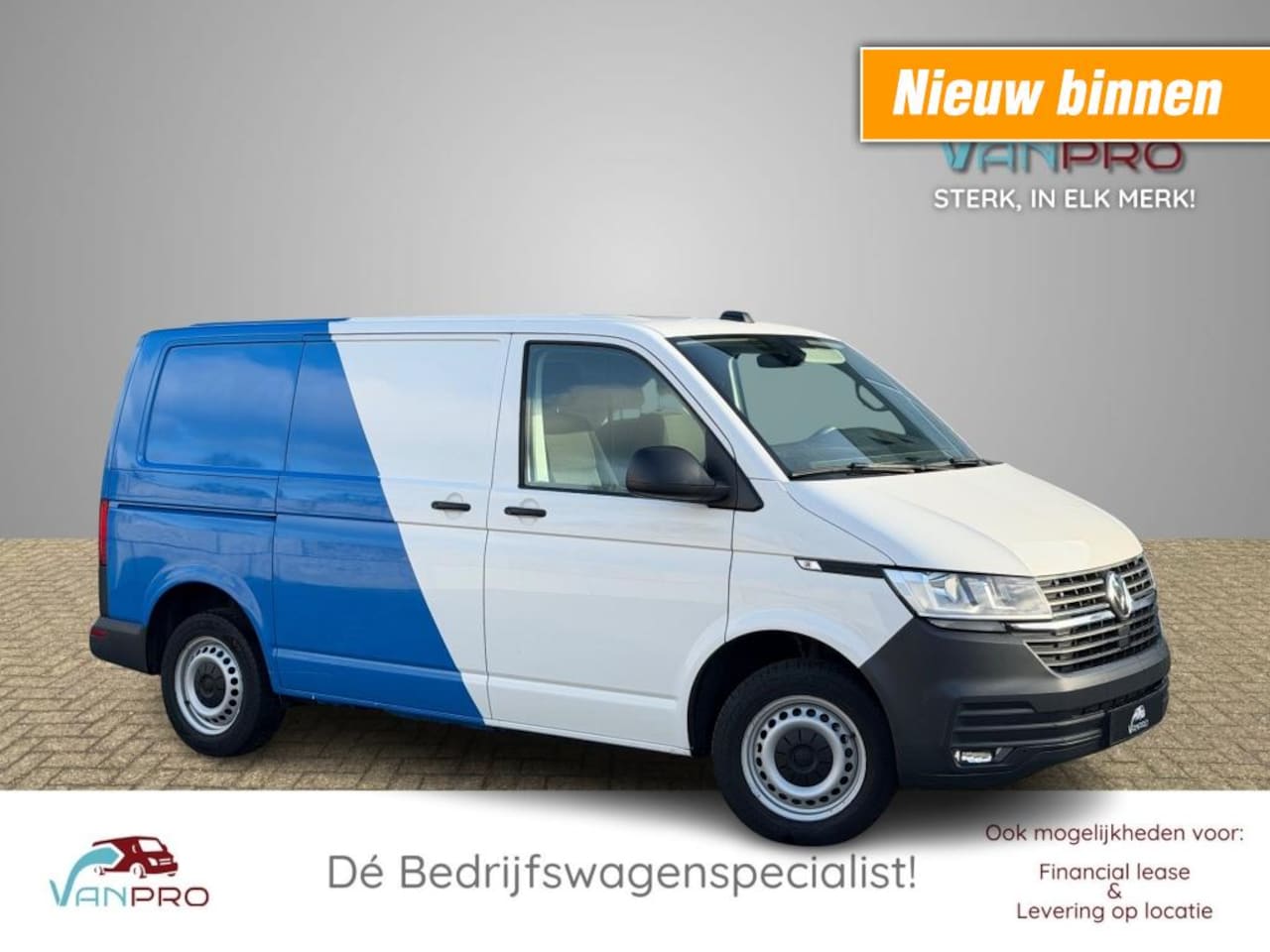 Volkswagen Transporter - 2.0 TDI 150PK Automaat L1 / Airco / Navi by app / Trekhaak - AutoWereld.nl