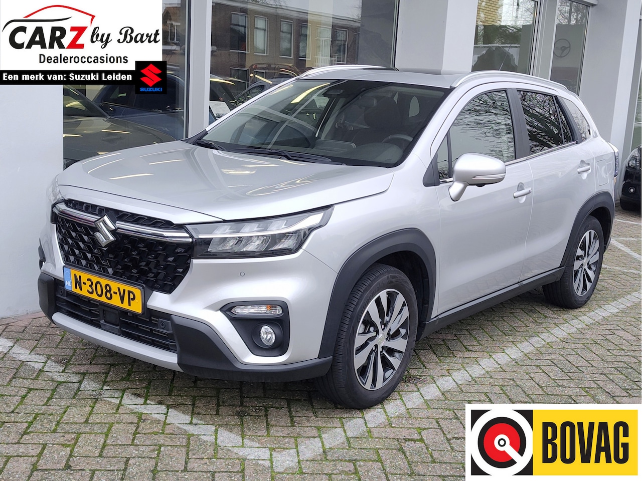 Suzuki S-Cross - 1.4 BOOSTERJET STYLE SMART HYBRID Open dak | 360 Camera | - AutoWereld.nl