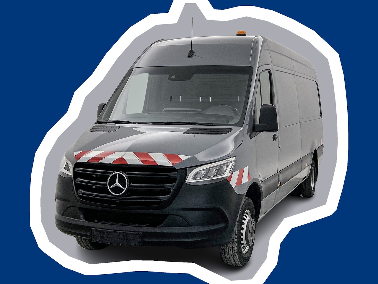 Mercedes-Benz Sprinter - 519 3.0 CDI L3H2 V6 Led koplampen 360 camera systeem Trekhaak Navigatie Dubbel lucht - AutoWereld.nl