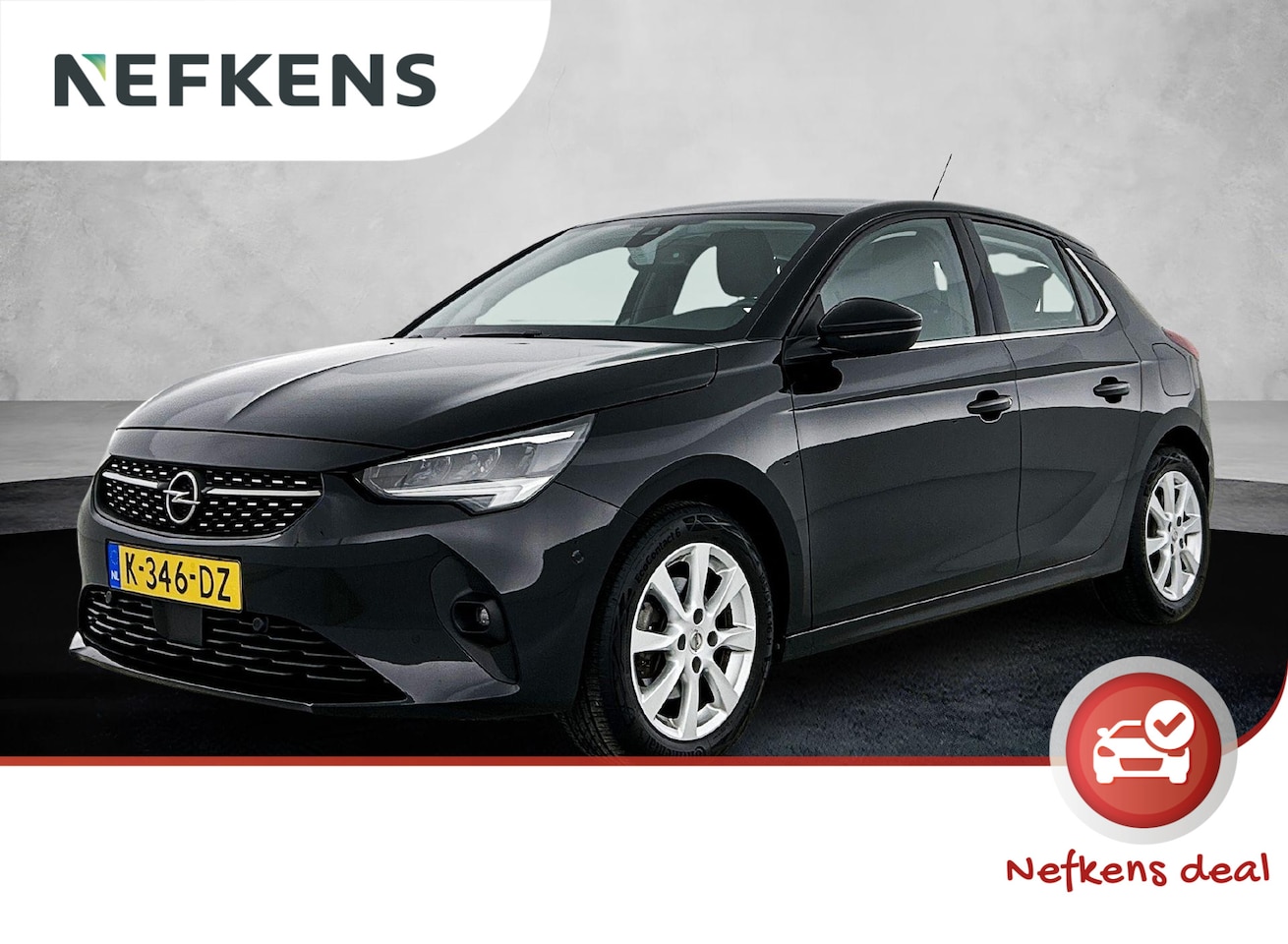 Opel Corsa - Elegance 100pk | 1ste eigenaar | Camera | Navigatie | Airco | LED lampen | LEER/Stof - AutoWereld.nl