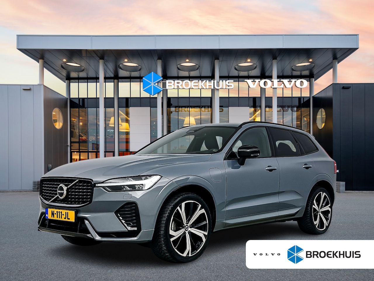 Volvo XC60 - T6 Recharge R-Design | 21" | Head-up | Full LED | Harman Kardon | Leder Dashboard | Panora - AutoWereld.nl