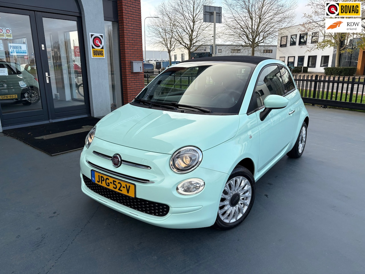 Fiat 500 - CABRIO 1.2 Star AIRCO LMV - AutoWereld.nl
