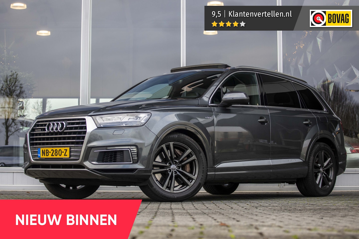 Audi Q7 - 3.0 TDI e-tron quattro Sport | Pano | Luchtvering | Trekhaak - AutoWereld.nl
