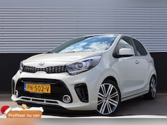 Kia Picanto - 1.2 CVVT 84pk 5-zits GT-Line Stoel- & stuurverwarming, 4-Cilinder, Lederen bekleding, Deal