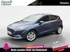 Ford Fiesta - 1.0 EcoBoost Hybrid Titanium 125PK | 16" Lichtmetalen velgen | Climate Control | Parkeerse