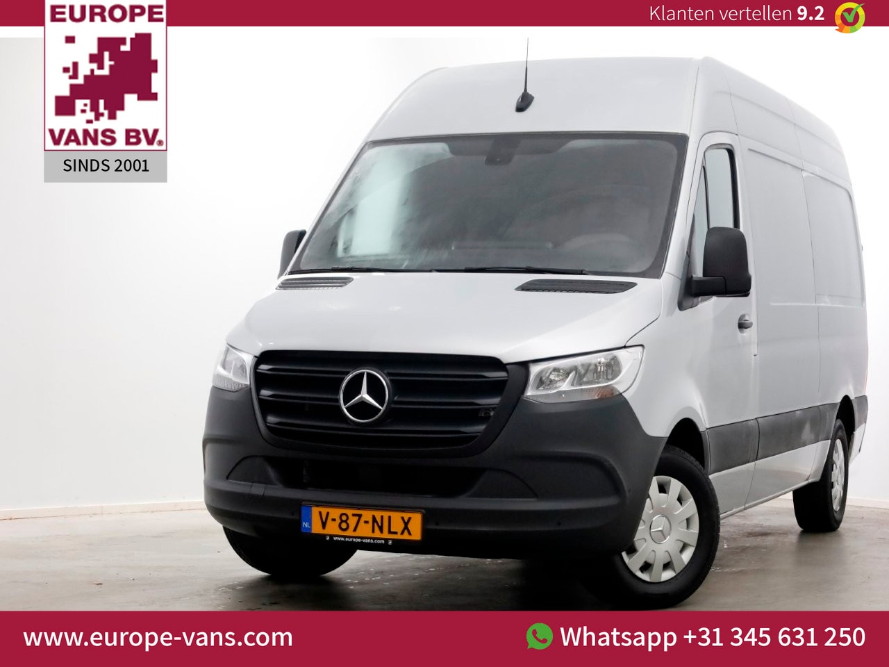 Mercedes-Benz Sprinter - 315 CDI 150pk RWD 9G Automaat L2H2 Airco/Camera/Carplay 08-2021 - AutoWereld.nl