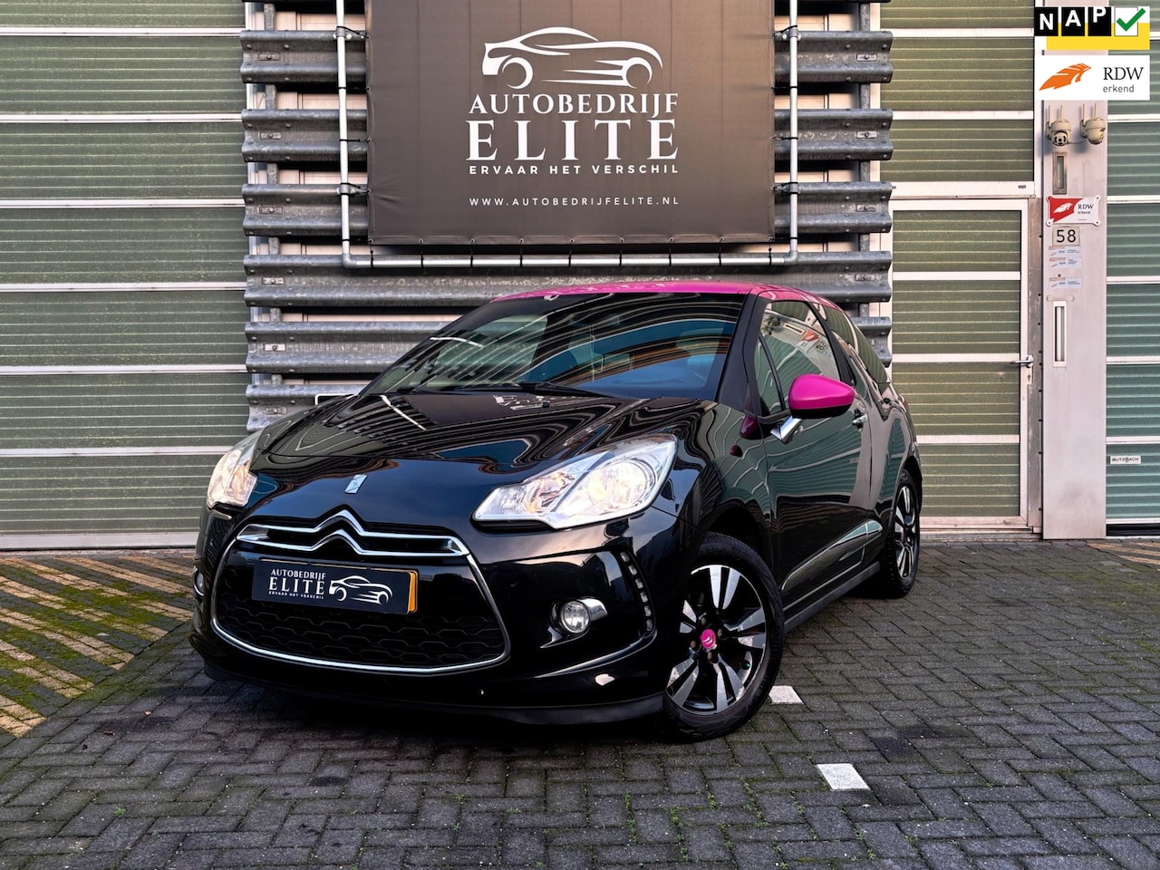 Citroën DS3 - 1.6 So Chic Pink|2e Eig.|154116km NAP|Steekproef APK - AutoWereld.nl