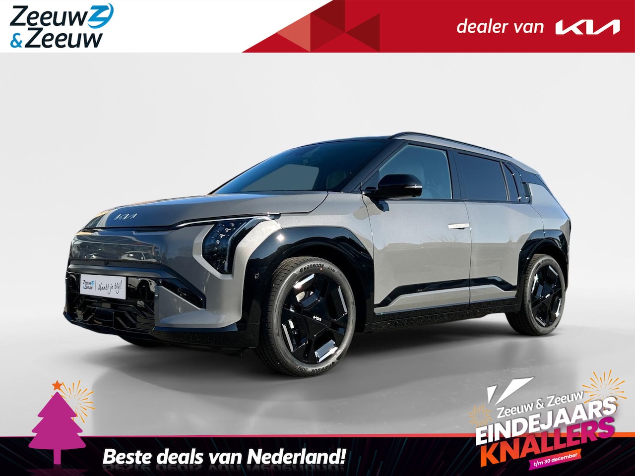 Kia EV3 - GT-PlusLine 81.4 kWh | HEAD UP DISPLAY | GT-bekleding | 204 PK | NU MET €3.500,- inruilpre - AutoWereld.nl