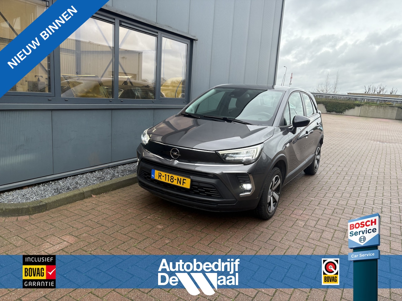 Opel Crossland - 1.2 T 130pk Elegance Automaat CAMERA/CLIMA/CARPLAY/TREKHAAK/WINTERPACK - AutoWereld.nl