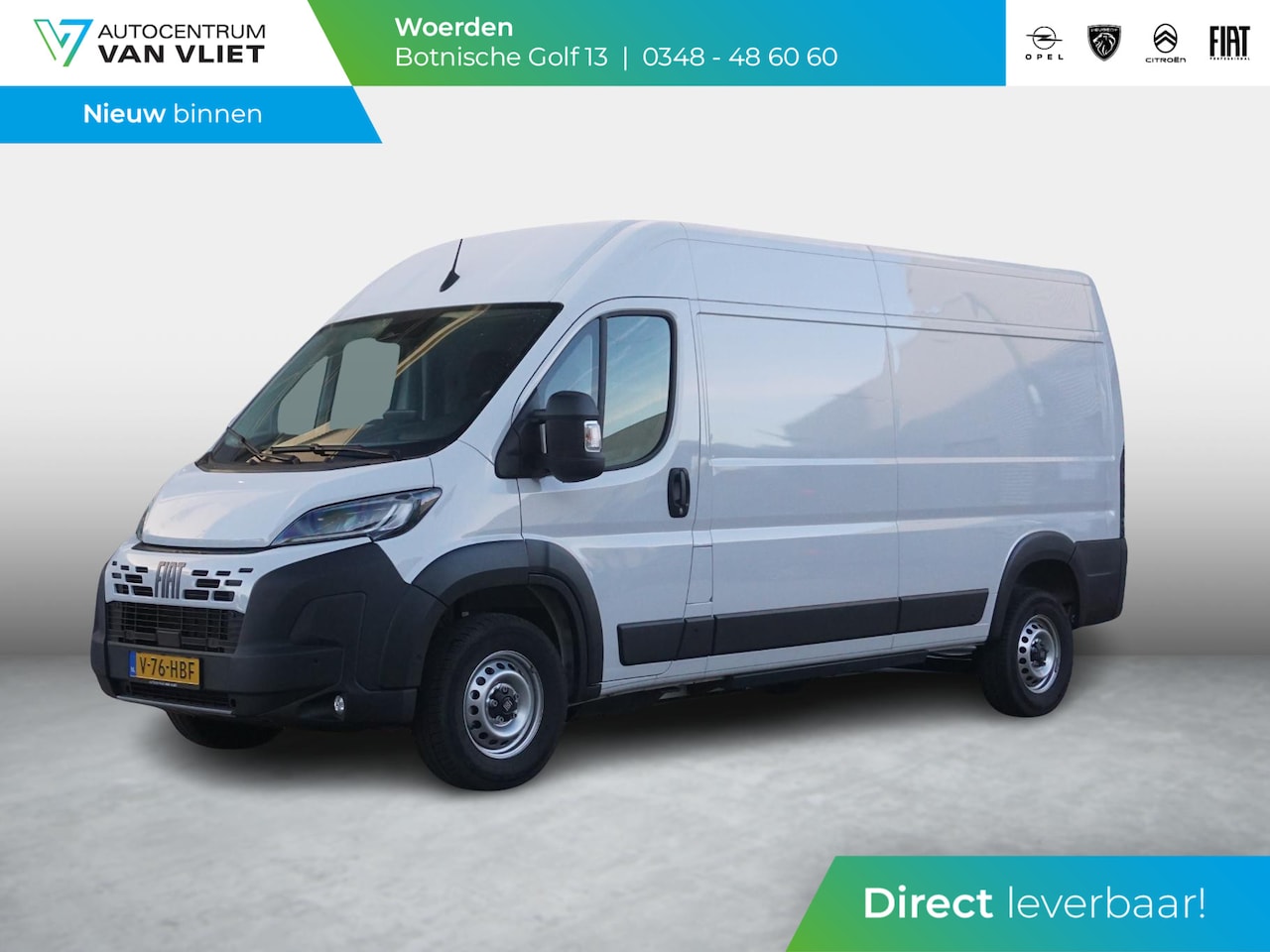Fiat E-Ducato - 4.25t L3H2 Heavy 110 kWh | 270 graden achterdeuren | camera's | parkeersensoren voor & ach - AutoWereld.nl
