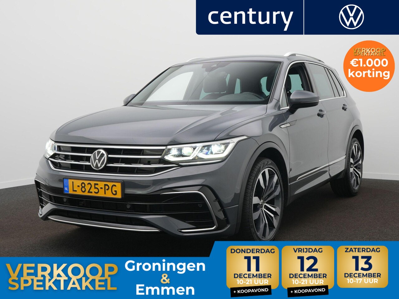 Volkswagen Tiguan - 1.5 TSI R-Line DSG | Virtual Cockpit | 20" LM | Adaptive Cruise Control - AutoWereld.nl
