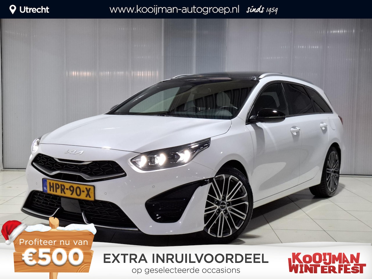 Kia Cee'd Sportswagon - Ceed 1.5 T-GDi GT-PlusLine AUTOMAAT, Stoel en stuur verwarming. - AutoWereld.nl
