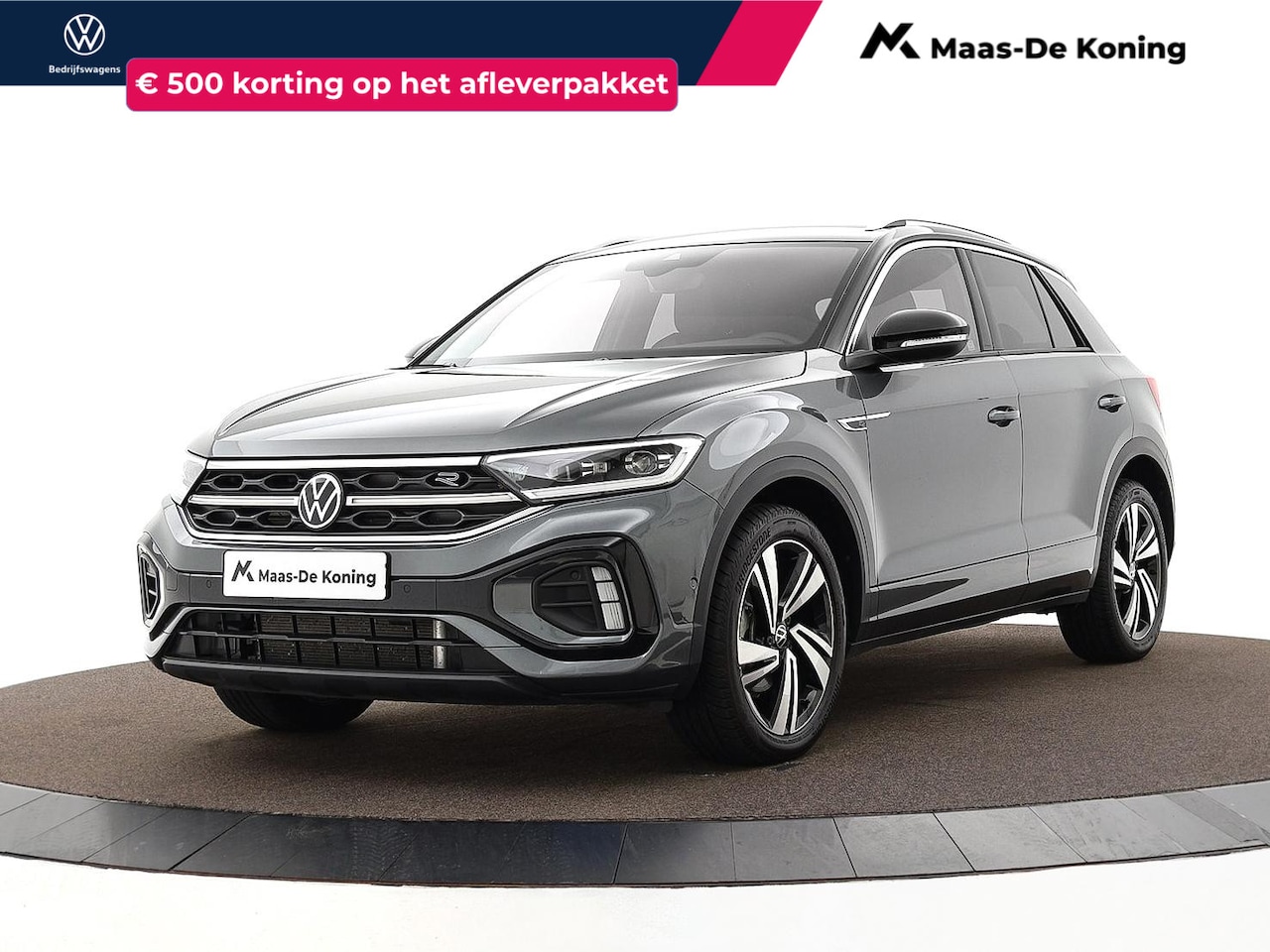 Volkswagen T-Roc - 1.5TSI/150PK R-Line DSG · Apple/Android · Camera + Parkeersensoren · Stoelverwarming · Gar - AutoWereld.nl