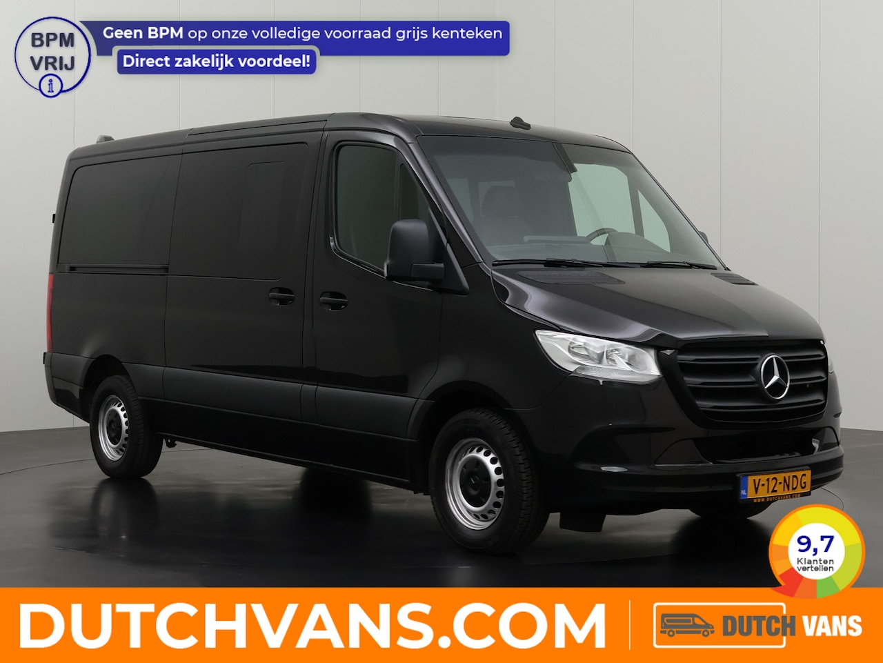Mercedes-Benz Sprinter - 316CDI 7G-Tronic Automaat L2H1 Dubbele Cabine | Airci | Cruise | Multimedia | Camera | Tre - AutoWereld.nl